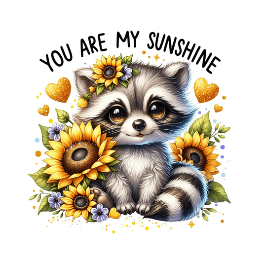 Raccoon Sunshine Graphic